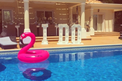 algarve wedding decor