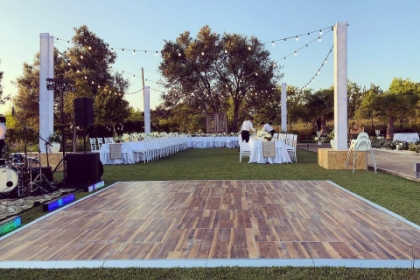 dance floor hire algarve