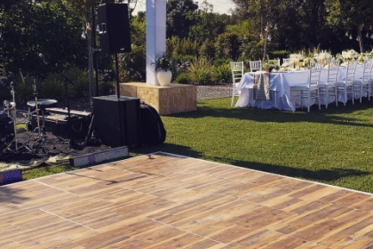dance floor hire algarve