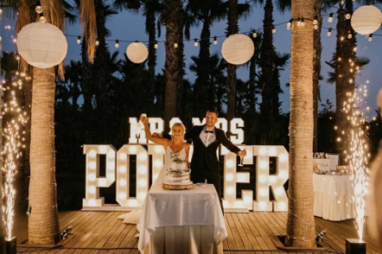 algarve wedding decor