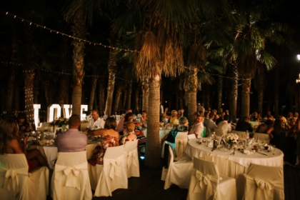 algarve wedding decor