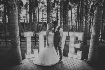 algarve wedding decor