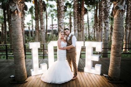 algarve wedding decor