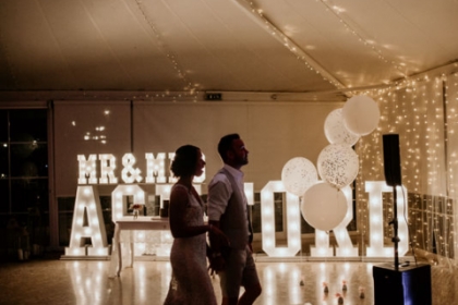 algarve wedding decor