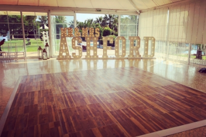 wooden dance floor algarve