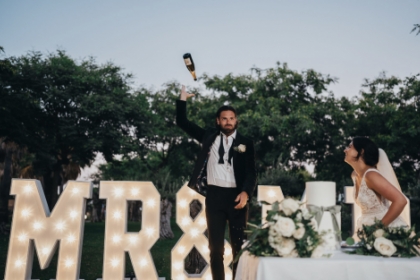 Algarve wedding letters