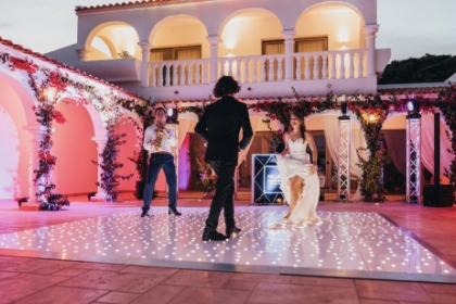 algarve wedding decor