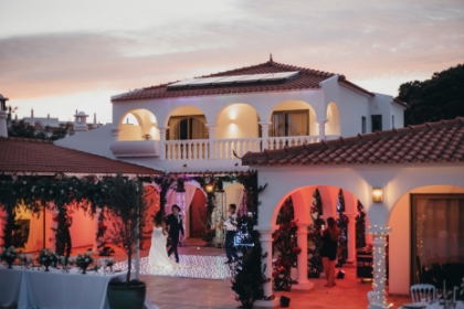 algarve wedding decor