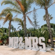 algarve wedding decor